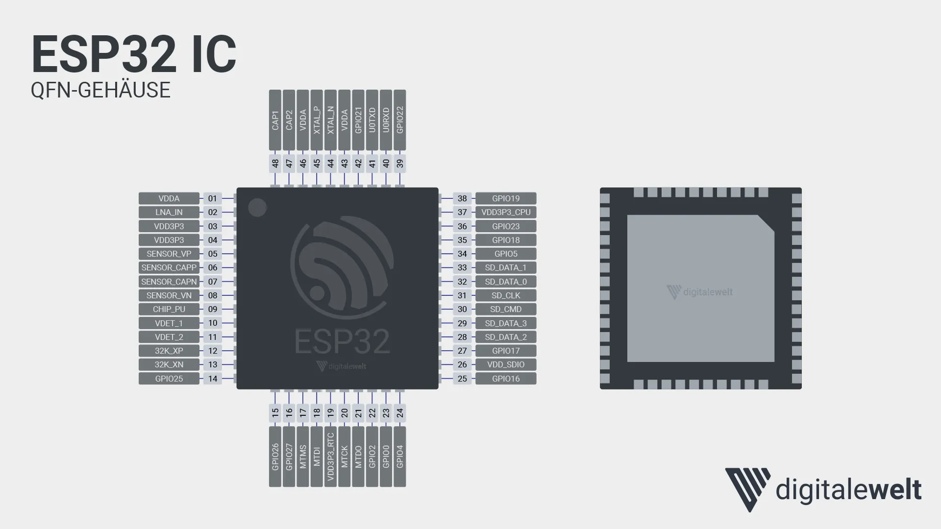 ESP32 IC Chip