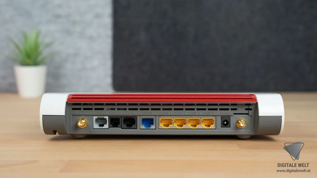 FRITZ!BOX 6890 LTE – Anschlüsse Rückseite