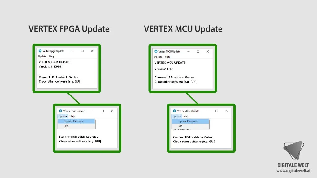 HDFury Vertex – Firmware Update durchführen
