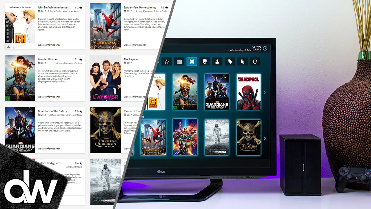Die richtige Ordnerstruktur für Filme in Kodi