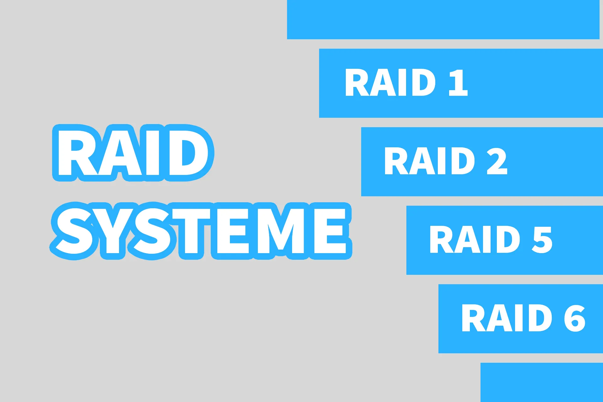 RAID: Die Unterschiede und ihre Vorteile – einfach erklärt
