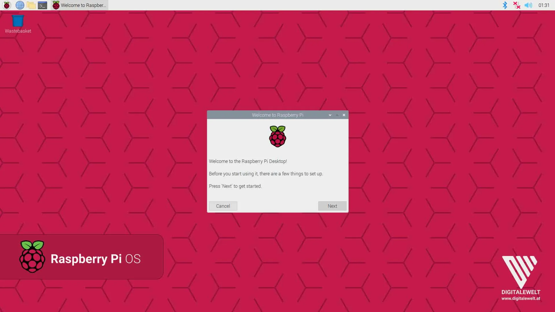 Welcome Screen