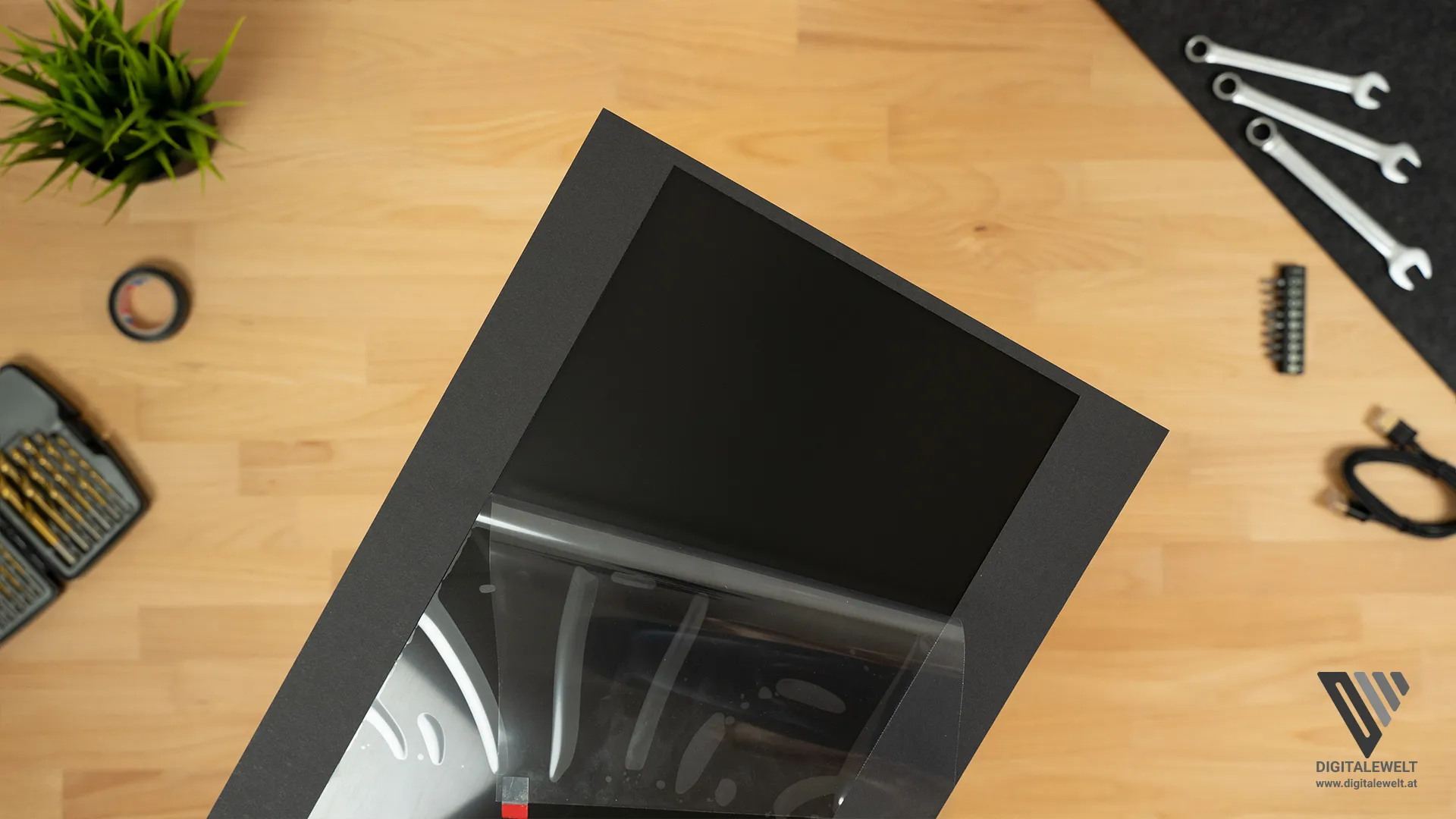 Display Schutzfolie entfernen