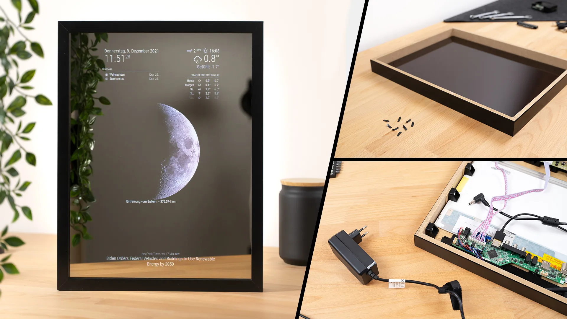 Smart Mirror mit dem Raspberry Pi bauen – Teil 1: Hardware