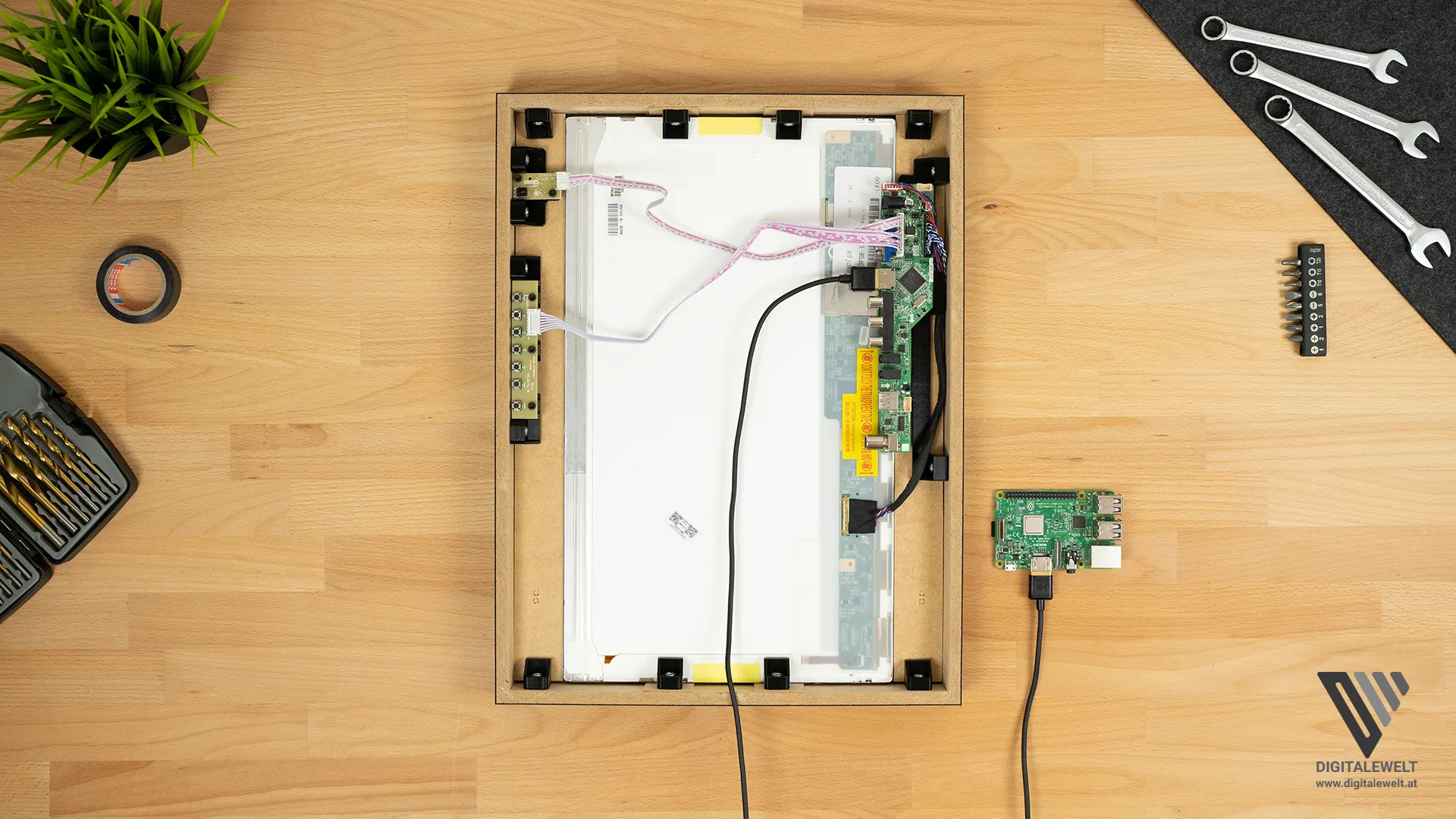 Variante 2: Raspberry Pi außerhalb