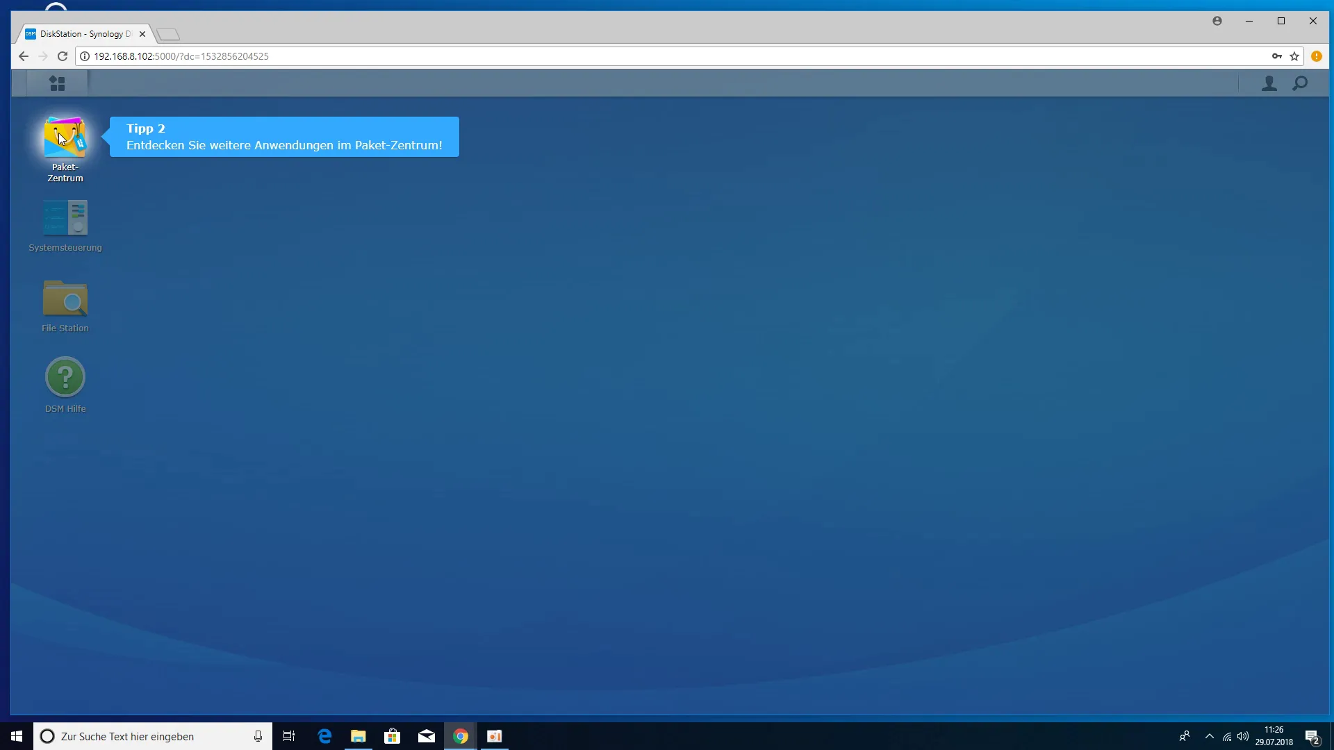 Synology DS218+ NAS - DiskStation Manager Tipps
