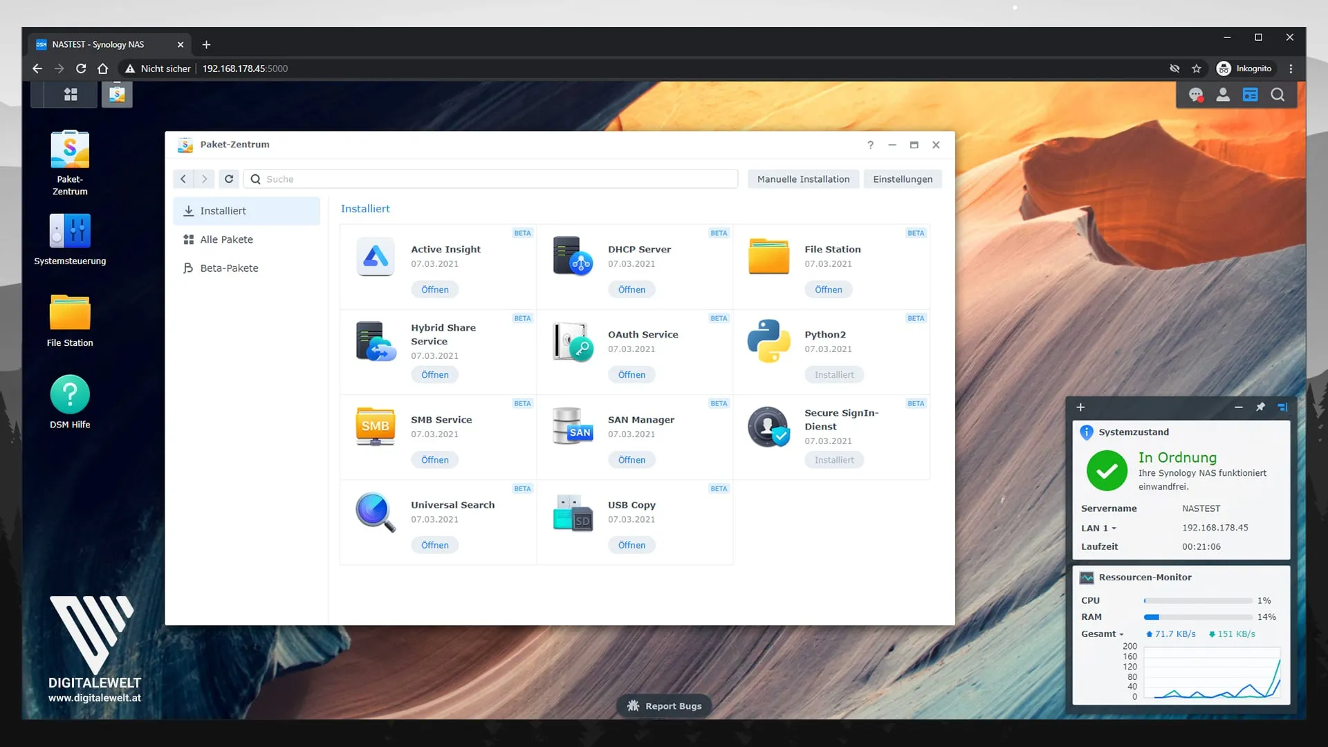 DSM 7 Beta Apps